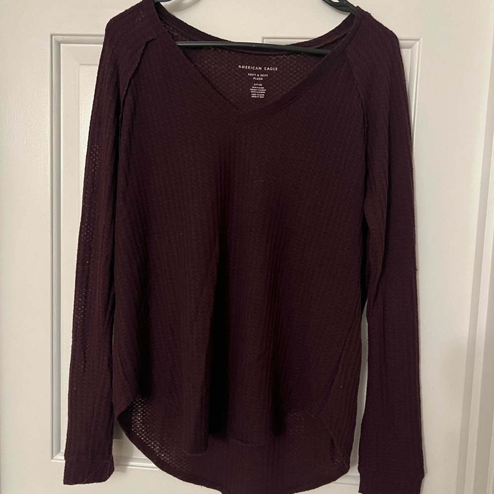 American Eagle Long Sleeve Soft and Sexy Plush